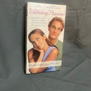 The Wedding Planner VHS Tape